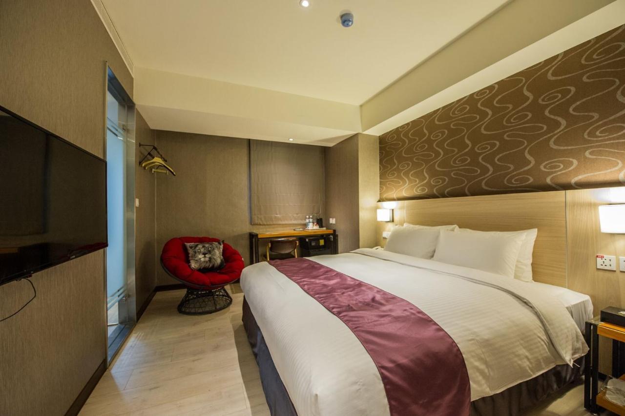 Lucky Apple Hotel Тайбей Екстер'єр фото